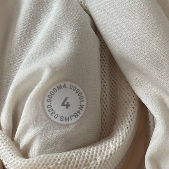 Lululemon Dynamic Movement Hoodie Light Ivory, Size 4, Excellent Condition - Picture 6 of 10